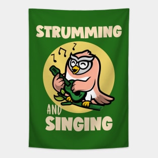 Strumming and Singing Tapestry