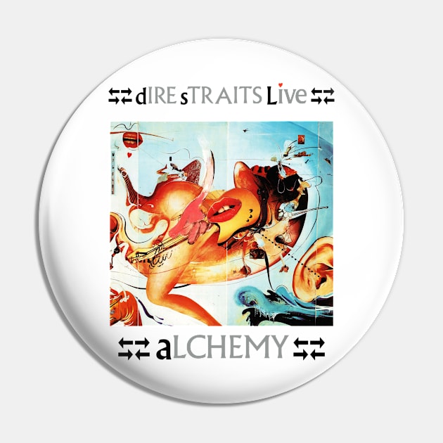 Vintage Dire Straits Alchemy Pin by BanyakMau