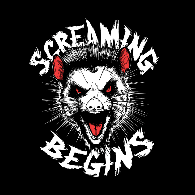 Screaming Begins - Possum 90s Inspired by Y2KSZN