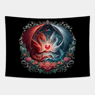 Dragon Love Tapestry