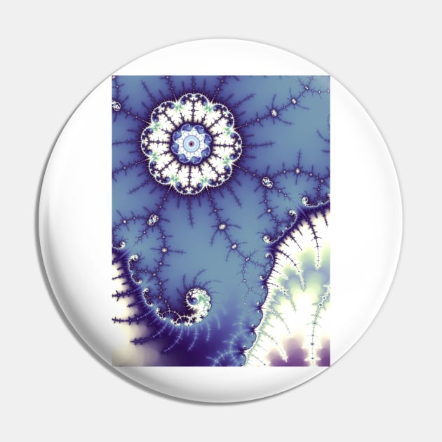 Mandelbrot Seascape Pin by pinkal