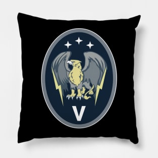 5th Space Control Squadron - 5 SPCS wo Txt Pillow