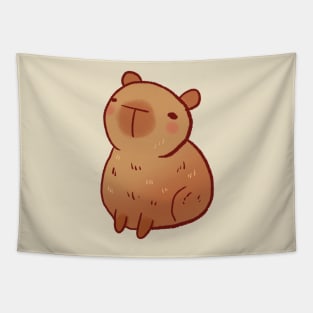 Kawaii Capybara illustration Tapestry