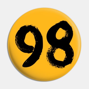 Number 98 Pin