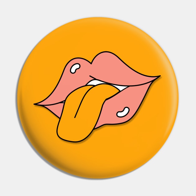 Lipstick Pin by bruxamagica