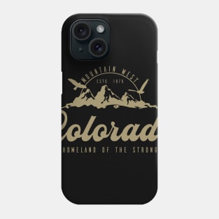 USA, Mountain states, Colorado Gold classic Phone Case