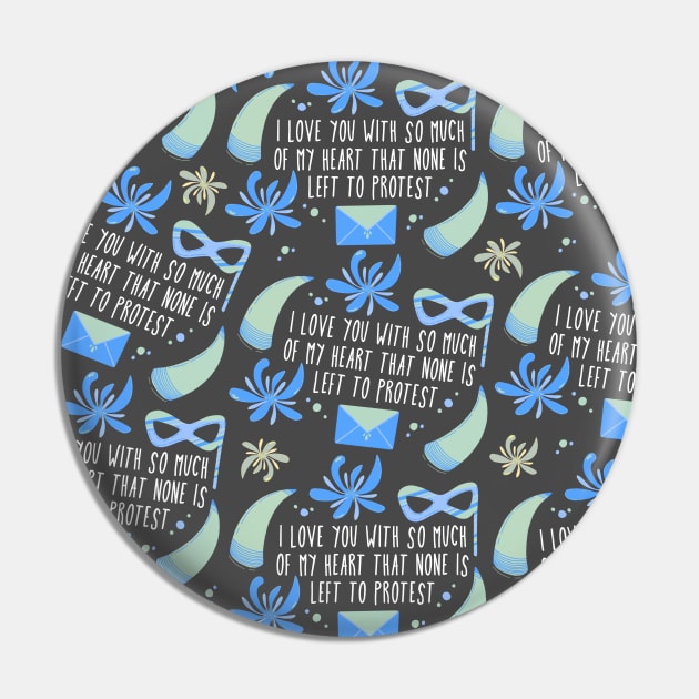 i love you with so much of my heart that none is left to protest - much ado about nothing pattern Pin by sidhedcv