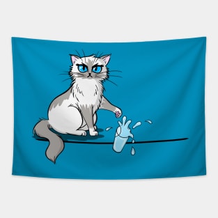 Because cats are just a**holes Tapestry