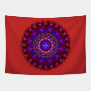 Mandala Magic - Daily Focus 4.9.2015 Hearts of Love Tapestry