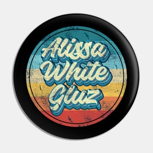 Alissa White Gluz T shirt Pin
