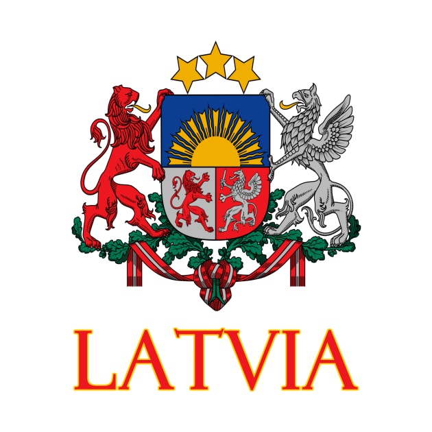 Latvia - Coat of Arms Design by Naves