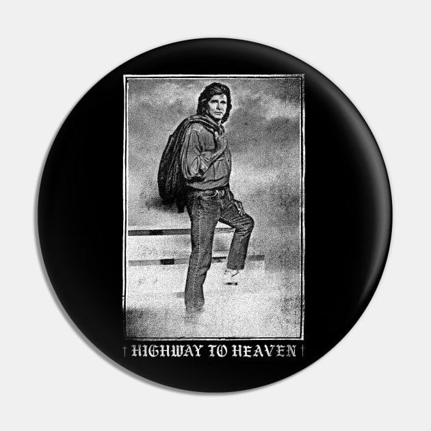 Highway To Heaven † Vintage Look 80s TV Design Pin by DankFutura