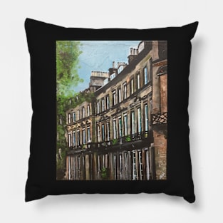 Clarendon Crescent, Edinburgh Pillow