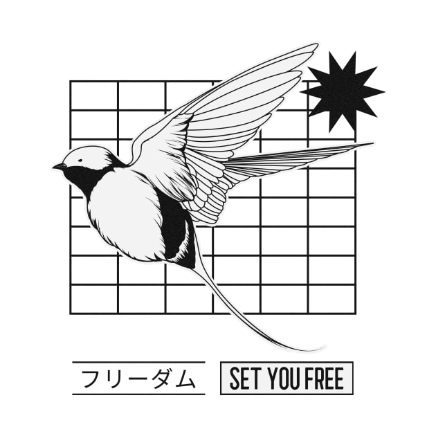 Set you free by Vintage Oldschool Apparel 