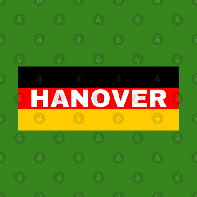 Hanover City in German Flag by aybe7elf