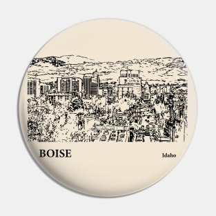 Boise - Idaho Pin