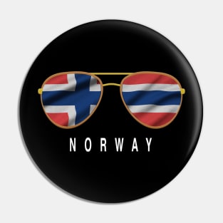 Norway Sunglasses, Norway Flag, Norway gift ,   Norwegian , Pin