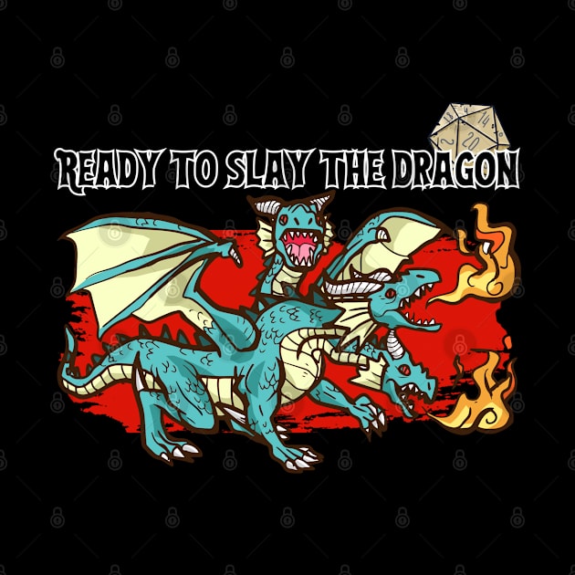 Ready to slay the dragon by Zero Pixel