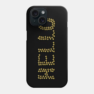 A swarm of bees is trying to say hello. Phone Case