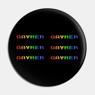 Gaymer, gay stickers, lgbt stickers Pin