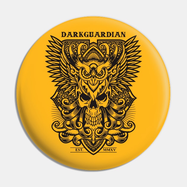 dark guardian Pin by garudadua