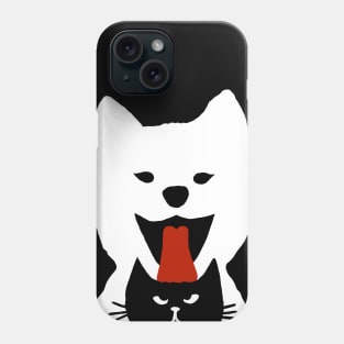 Dog and cat Phone Case