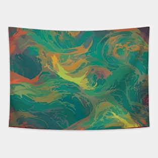 Ocean Wave Tapestry