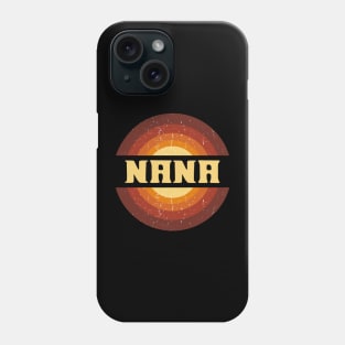 Vintage Proud Name Nana Anime Gifts Circle Phone Case