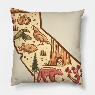 California Icon Pillow