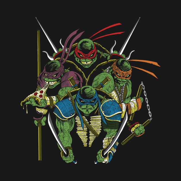 Disover Out of the Shadows - Ninja Turtles - T-Shirt