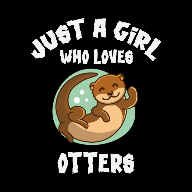 Otter gifts for otter lovers ,her Otter half by Darwish