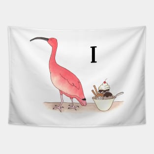 I is for Ibis Tapestry