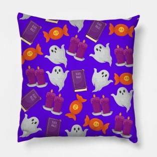 Halloween Seamless Pattern Pillow