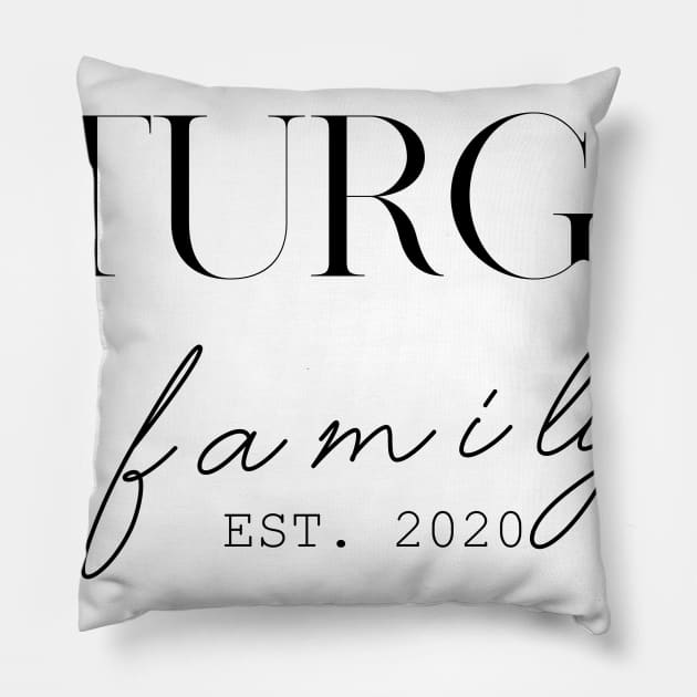Sturgis Family EST. 2020, Surname, Sturgis Pillow by ProvidenciaryArtist
