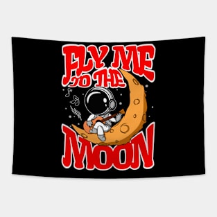 Fly me to the moon Tapestry