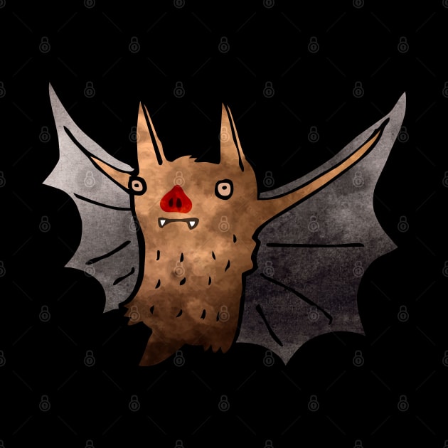 Brown Bat by BlackDogArtwork