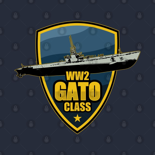 Gato-Class Submarine by TCP