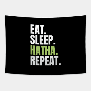 eat sleep hatha repeat Tapestry