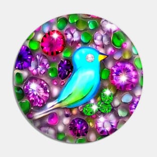 Blue Bird Pin