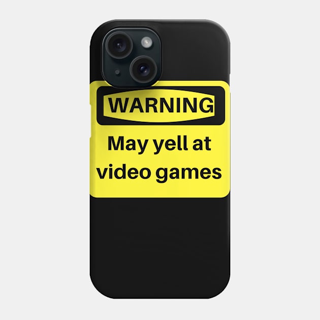 video gamer logo Phone Case by Lindseysdesigns