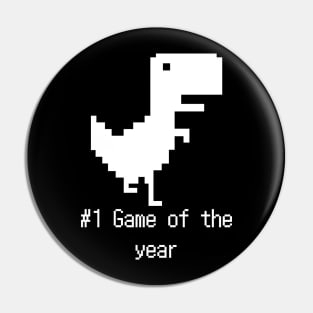 8bit Dinosaur game Pin