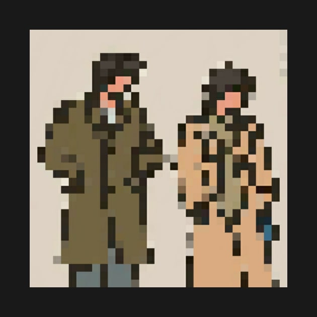 a couple pixel art by Popilicious