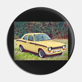 Classic Ford Escort Mexico MK1 Pin