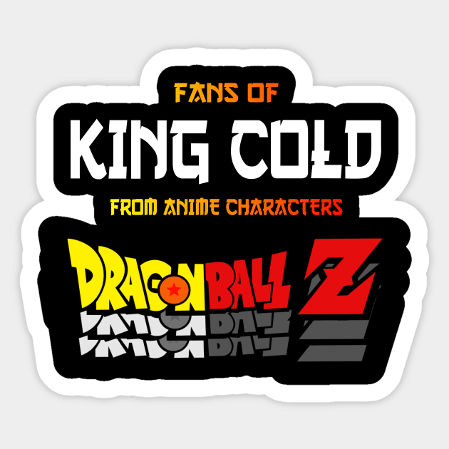 KING COLD MERCH VTG FAN ART - King Cold Merch Vtg Fan Art - Sticker ...