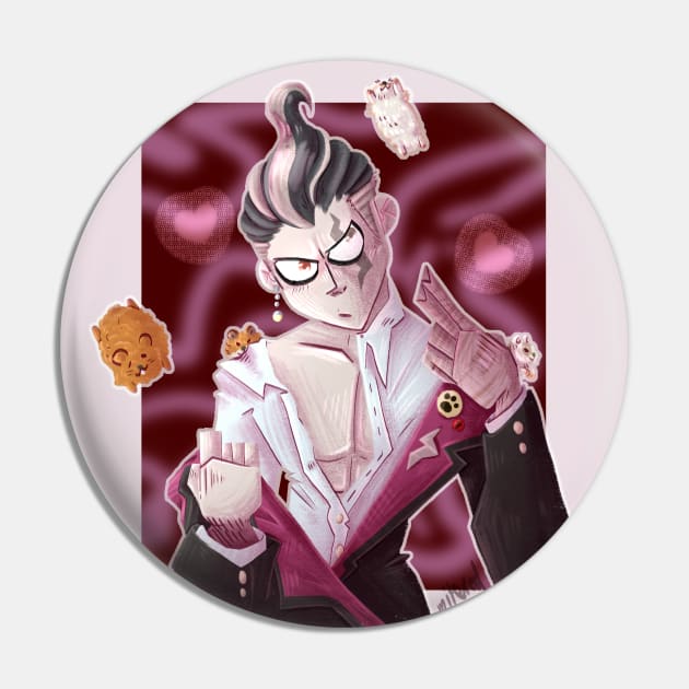 Gundham in a Suit Pin by MiTexcel