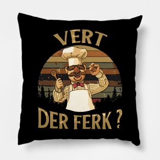 Vert Der Ferk Retrocolor Pillow