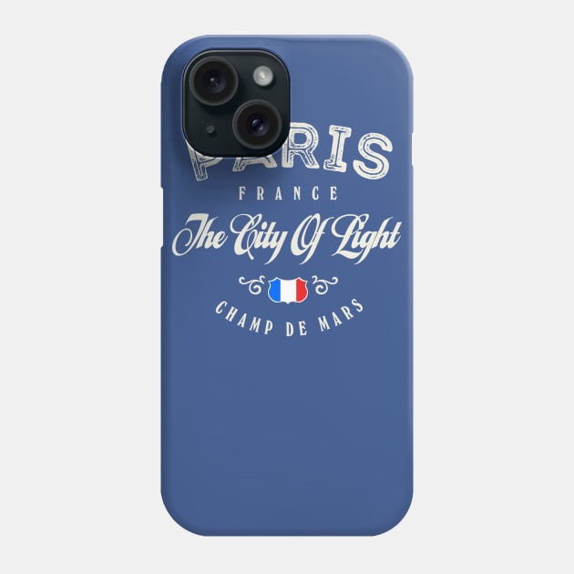 Paris France Vintage Phone Case by Designkix