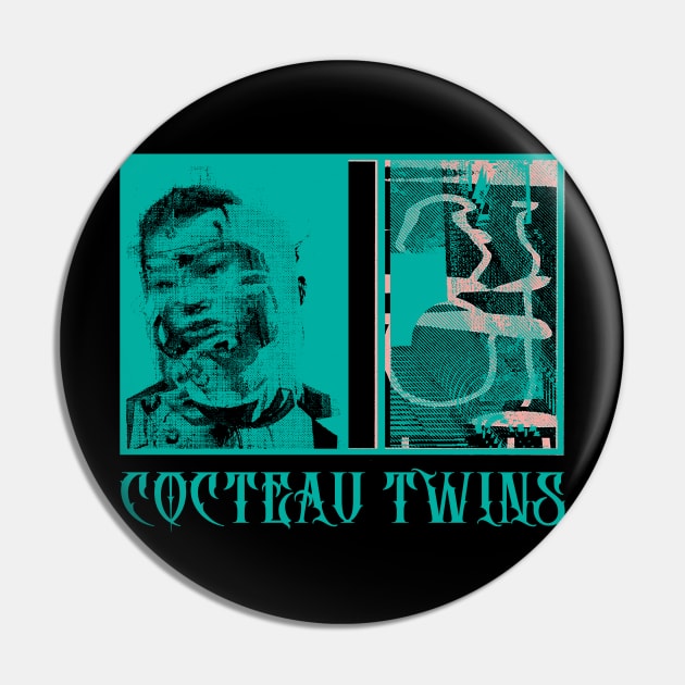 Cocteau Twins / 80s Styled Aesthetic Artwork Pin by unknown_pleasures