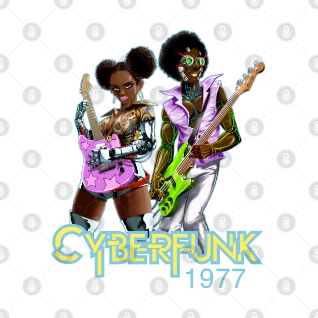 Asplenia Studios Cyberfunk 1977 duo by AspleniaStudios