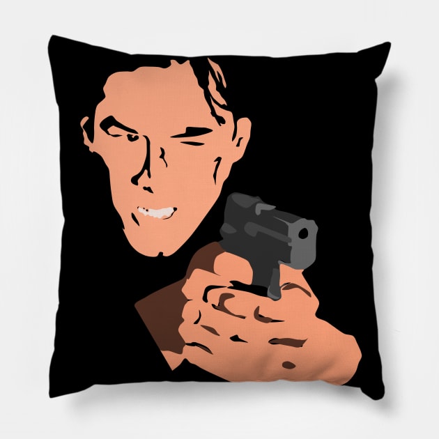 Johnny Utah Pillow by ilrokery